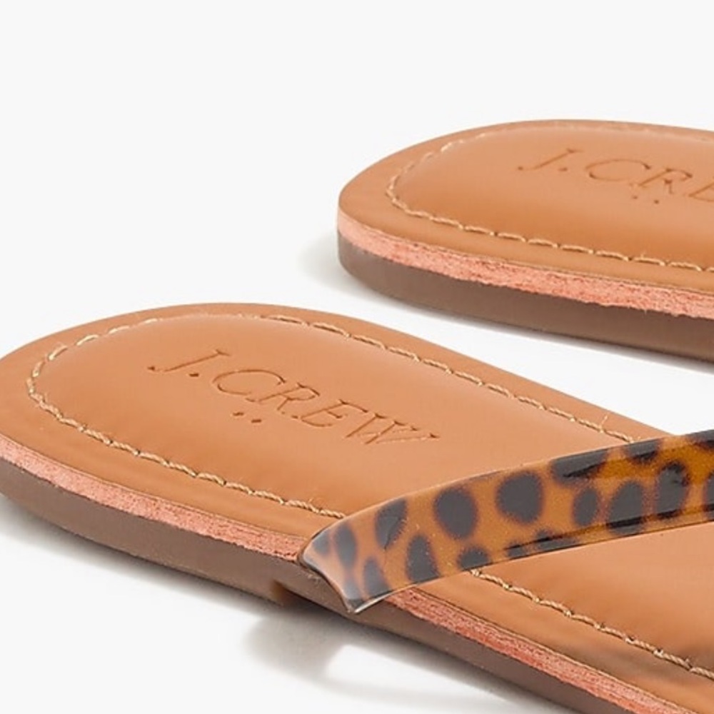 J. Crew Tortoise easy summer flip-flops - Picture 4 of 6